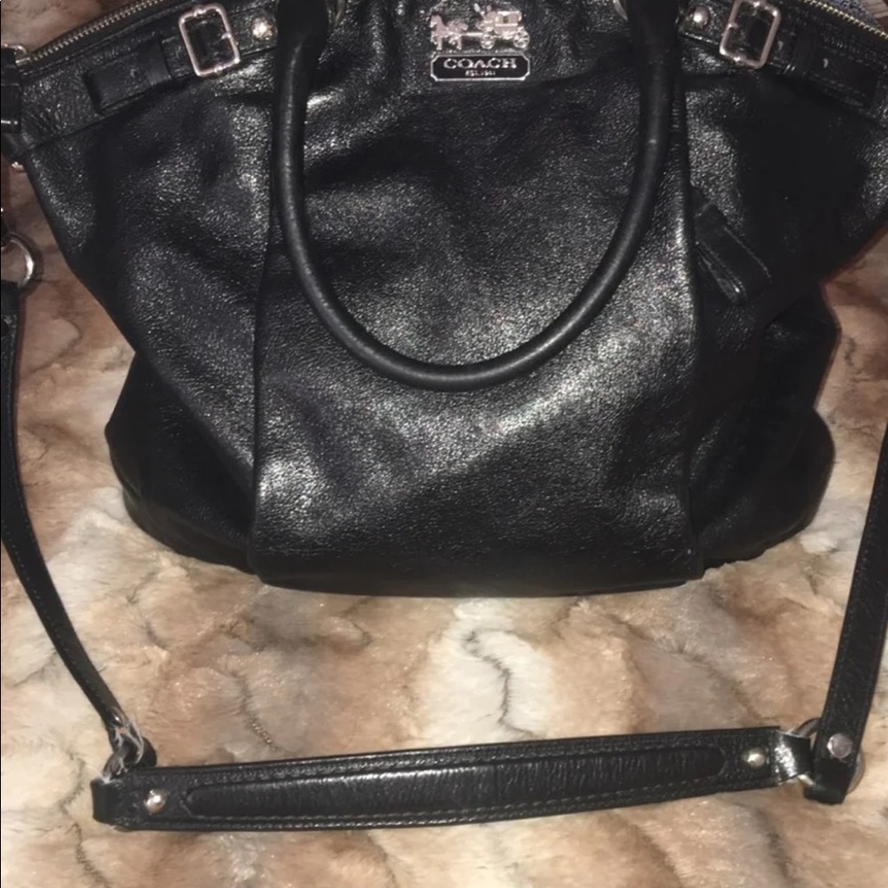 Coach leather purse